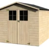 Abri de jardin bois – 4,61 m² – Épaisseur 12 mm